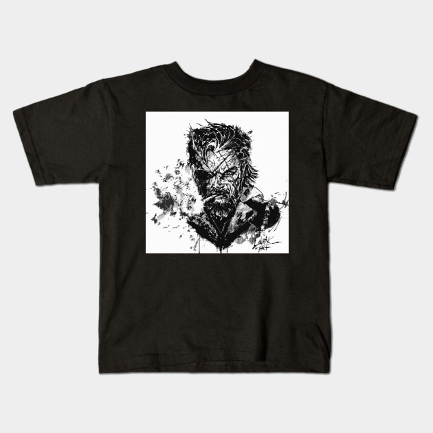 Venom Snake Kids T-Shirt by Art Of Lunatik